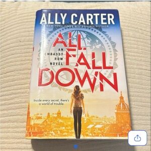 All Fall Down by Ally Carter Hardcover Young Adult Fiction book